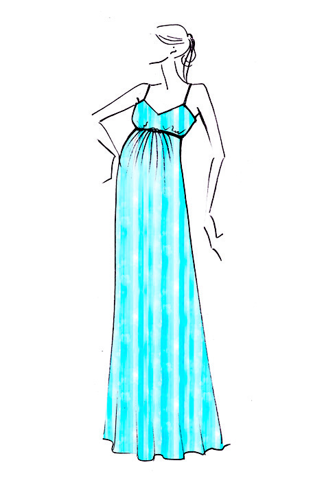 Корсет "Сарафан в стиле ампир"